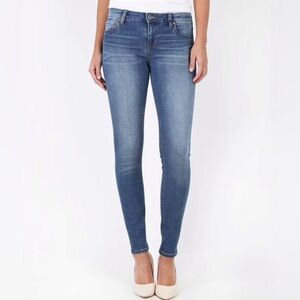 Kut from the Kloth 6S Toothpick Skinny Medium Wash Denim Jeans